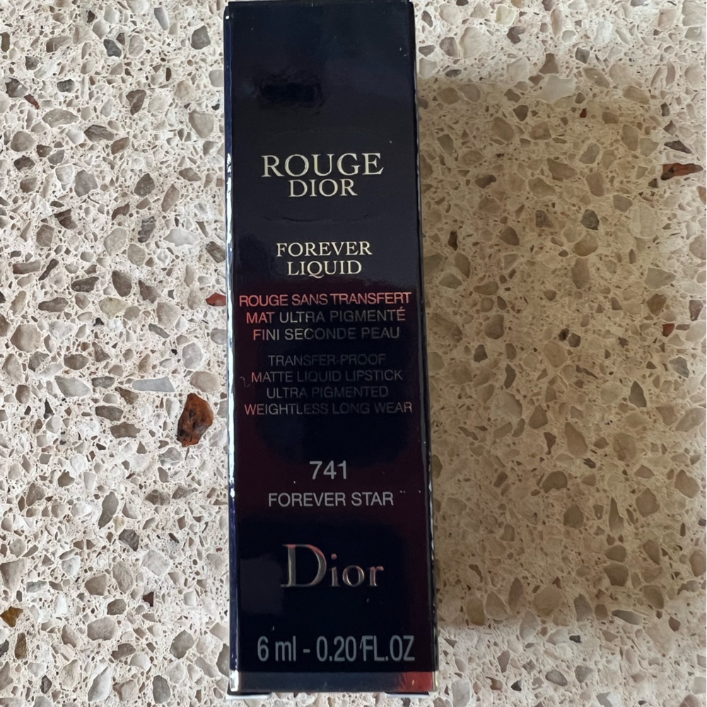 NEW Rouge Dior Forever Liquid Matte Lipstick in 741 Forever Star